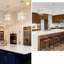 Luminaire suspendu en verre Luxury Water Ripple