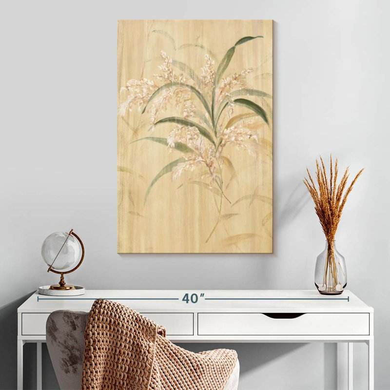 Fleurs de bambou Harnek, H 30 po x l 20 po