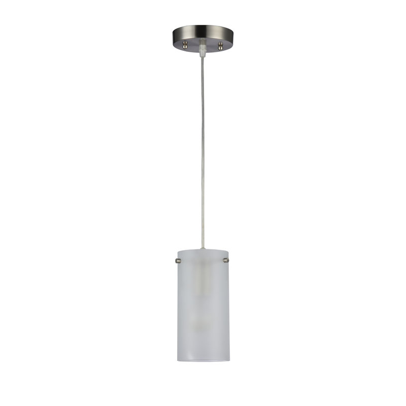 Luminaire suspendu cylindrique simple 1 lumière Huntersville