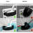 Toilet Bowl Brush Holder Set