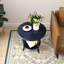 Table de bout contemporaine avec tablette Perth