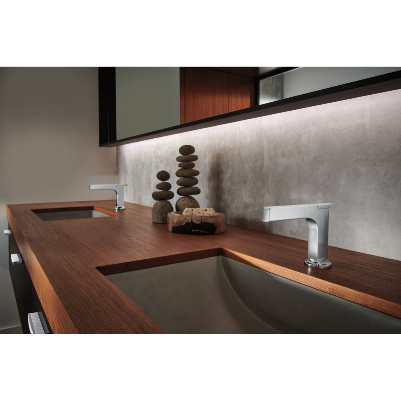 Kintsu Single Handle Lavatory Faucet, 1.2 GPM, Polished Chrome