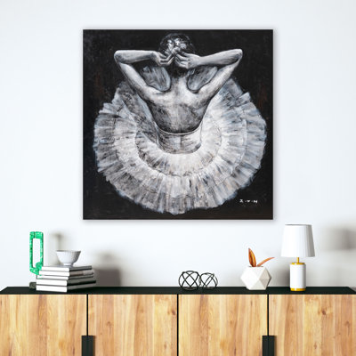 " Ballerina's Ethereal Elegance "