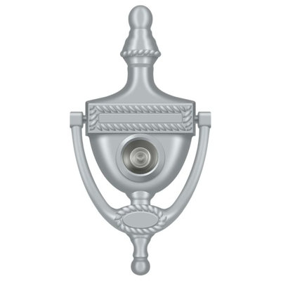 Heurtoir de porte, corde victorienne en chrome brossé 54DECE998FC74BBF8A4E426237B24502