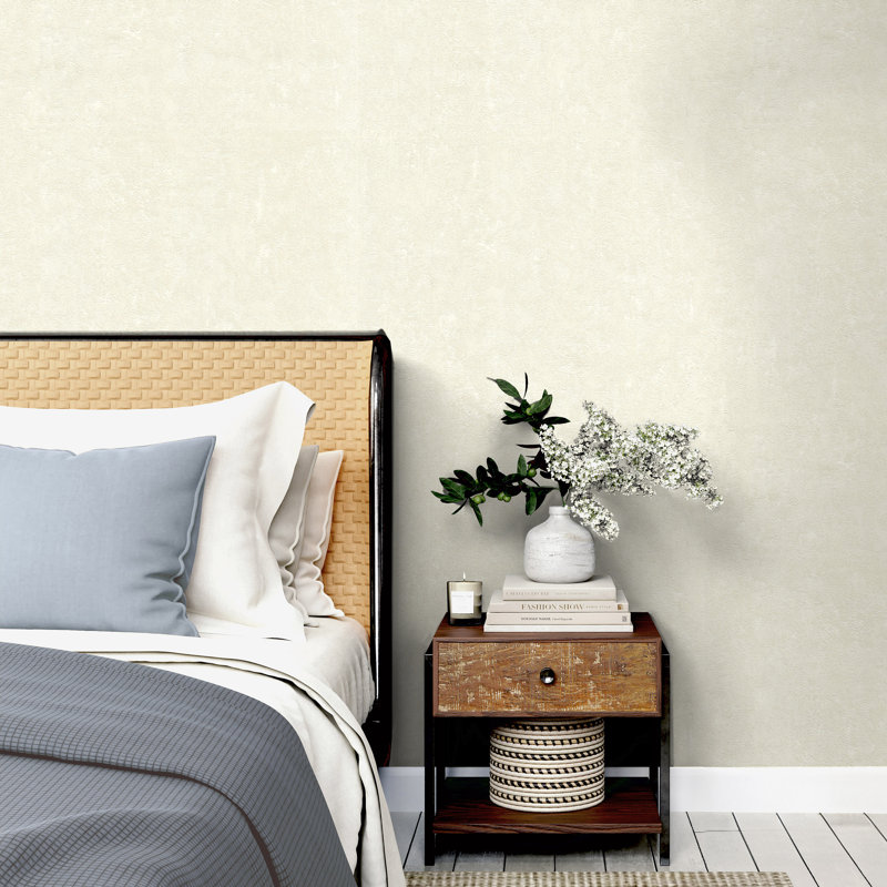 Codman 10.5m x 53cm Textured Non-Pasted Wallpaper Roll, Yellow