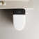 Smart Toilet With Voice Control And Bubble Shield, Heated Bidet Seat, Smart Toilet With Bidet Built