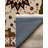 Madeline Collection Digital Print Cotton-Polyester Brown Moroccan Rug-1568112929