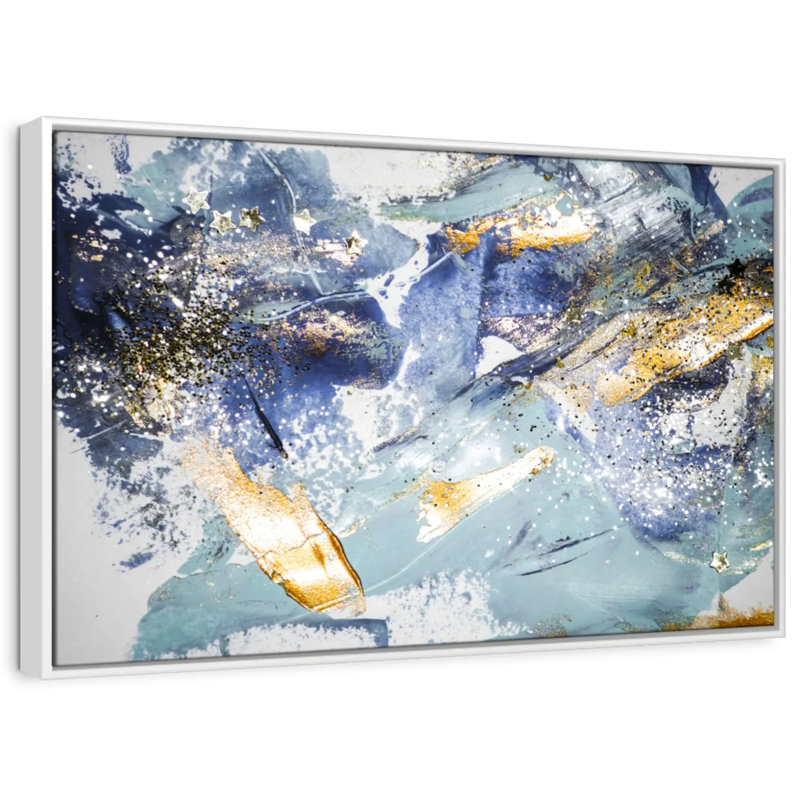 Avery Abstract Glitter, 9" H x 13" W