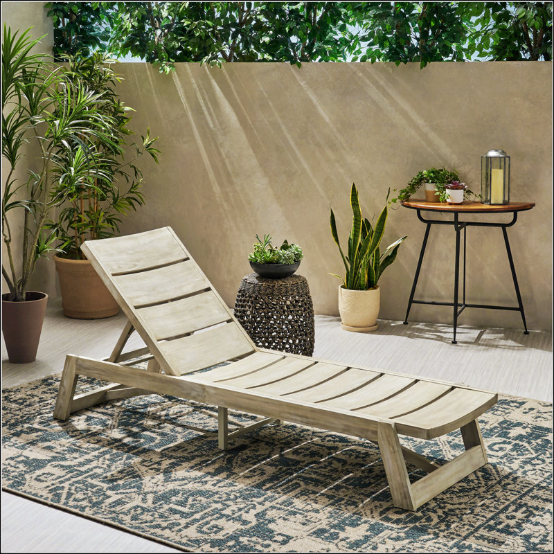 MAKI CHAISE LOUNGE, Gray