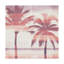 « beachscape palms iii rose mauve », reproduction de peinture à l’acrylique sur toile tendue-33417581