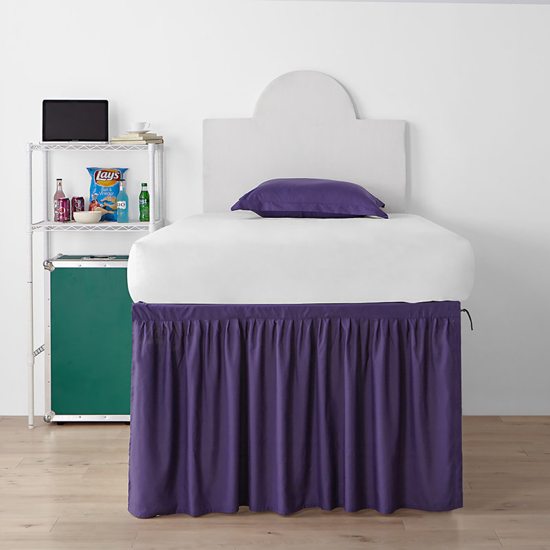 Tailored Bed Skirt, Purple Reign, 30"