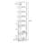 7 Pair Stackable Shoe Rack-1683768586