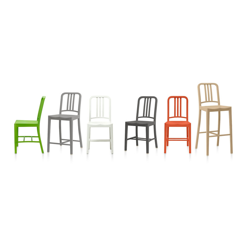 111 Navy® Side Chair by Coca-Cola, Charcoal