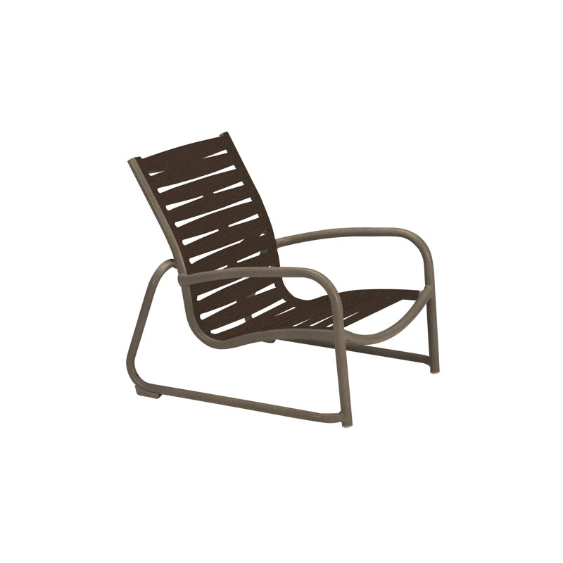Fauteuil de patio Millennia EZ Span ™, Bronze vieilli, Neige