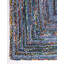 Tapis bleu tressé à la main Tullie-1179026943