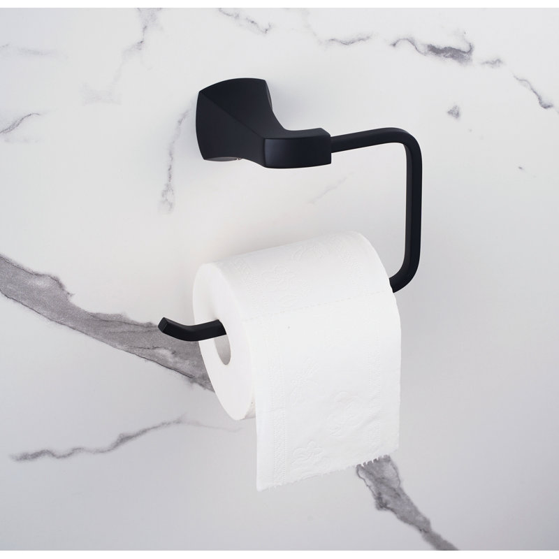 Cardania Towel Ring, Matte Black