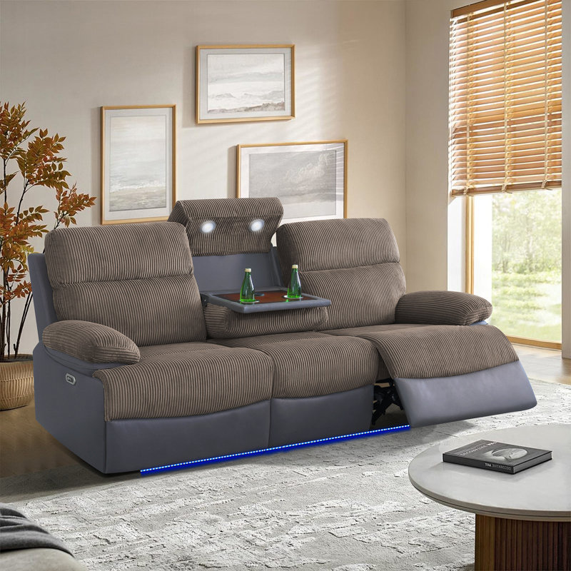 Le canapé inclinable électrique avec lumières DEL Kodiak