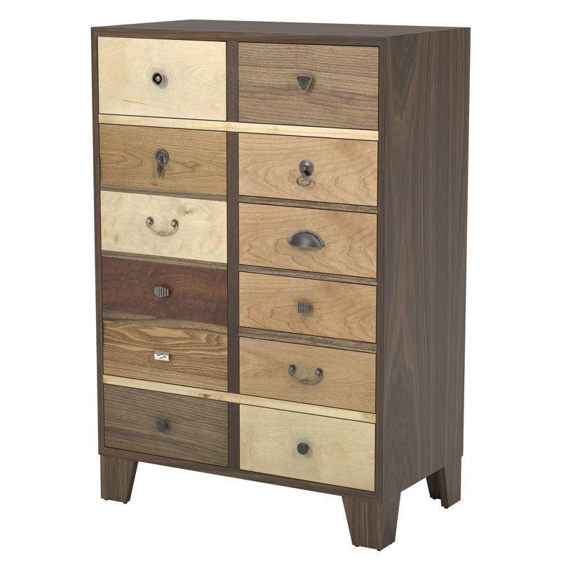 Kiondre Solid Wood Accent Cabinet
