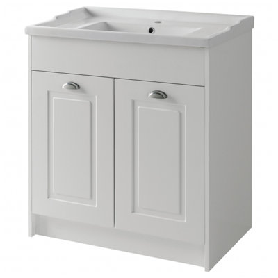 Clifton 790mm Single Bathroom Vanity with Vitreous China Basin