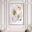 Couleurs abstraites dans la neige I - Peinture sur toile-50778822-50778832