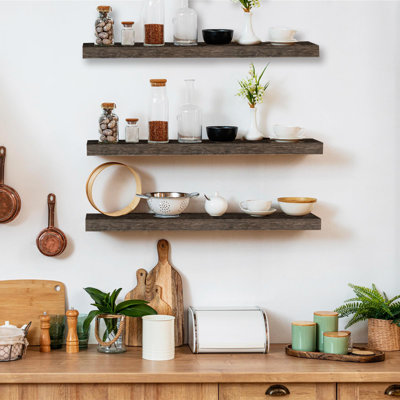 Cahya 3 Piece Floating Shelf
