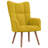 Khody Upholstered Armchair with Ottoman-583517154