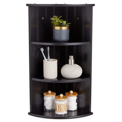 3-Tier Corner Bathroom Shelves