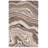 Jamarin Hand Tufted Wool Cotton Abstract Rug in Brown/Ivory-233593388