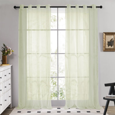 Macdonald Semi Sheer Curtain Pair