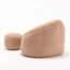 Fauteuil à billes rembourré avec repose-pieds-567656688