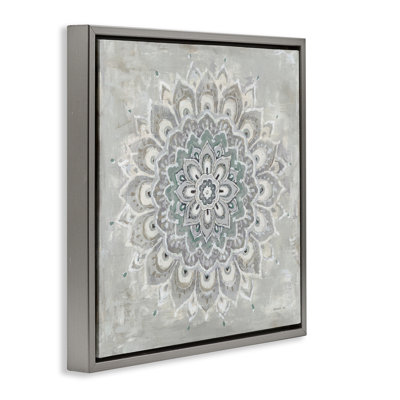«Gentle Mandala Flower Floater Canvas» par Danhui Nai