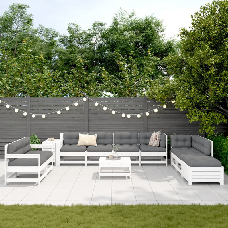 62cm Wide Patio Sofa with Cushions