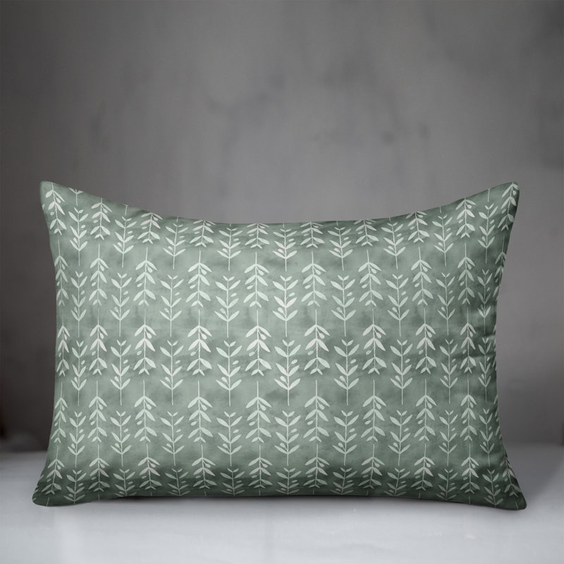  Housse de coussin rectangulaire et insert Leafy Vine