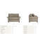Fauteuil simple Olson