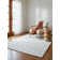 Sarila Geometric Area Rug in White