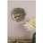 D10x1.4" Succulent Wall Plaque, 2 Piece