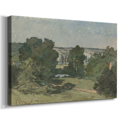 Paysages rétro-DCCDXC -Galerie enveloppée Cavas