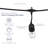 Outdoor 15 - Bulb 48'' Plug-in String Light