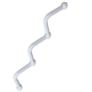 Multi-level Plastic Grab Bar, 25"