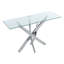 Kelsi 120cm Glass Top Console Table