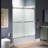 WOODBRIDGE 60" x 32" Alcove Soaking Bathtub & 4-Piece Direct-to-Stud Surround with Right Drain & 57.5–60" Frameless Double Sliding Tub Door with Soft-Close, Clear Tempered Glass, Brushed Nickel-122123757-122123760