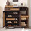 Armoire à chaussures de style américain minimaliste