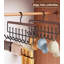Cintre à crochets en bois massif de qualité supérieure - Organisateur peu encombrant pour attaches, sangles, soutiens-gorge et sacs-1085474446