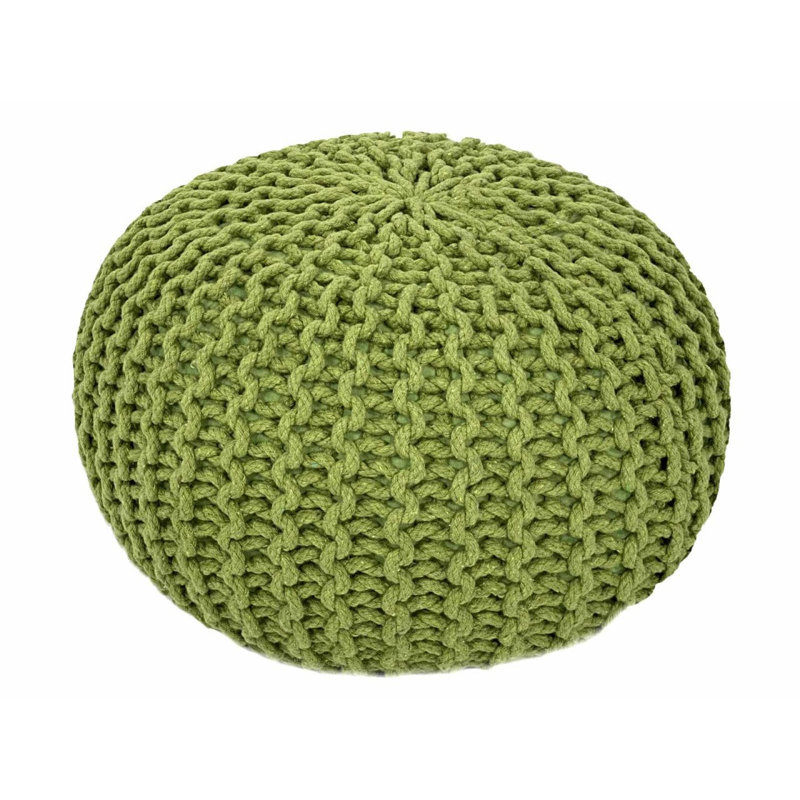 Iyana 45cm Wide Pouffe Ottoman, Mint