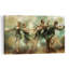 Impression d'art mural abstrait et élégant représentant une danse de ballet éthérée-652216953