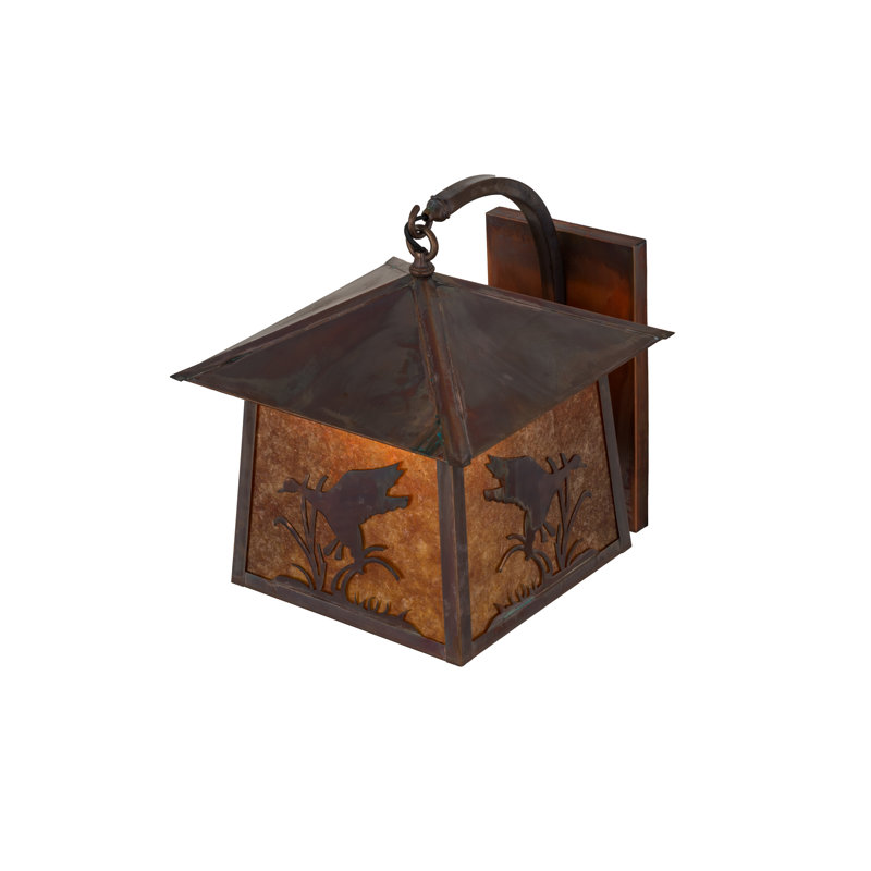 1 - Light Outdoor Wall Lantern