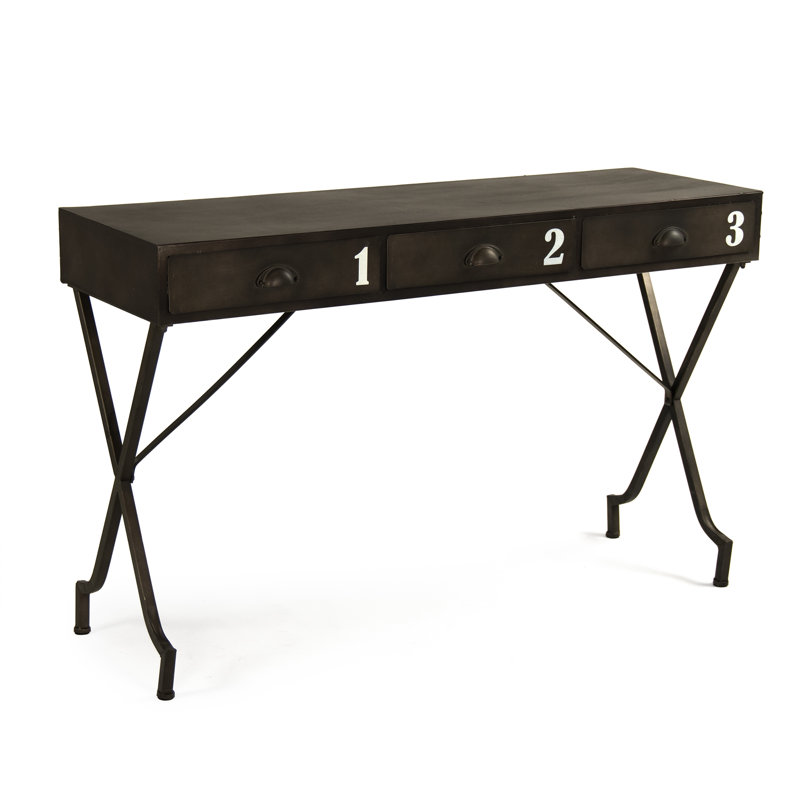 Cassady Metal Writing Desk