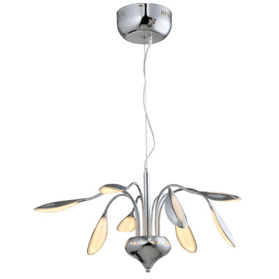 Evgenii 8 - Light Shaded LED Chandelier