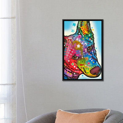 « aquarium mural mouton dog » par dean russ, impression sur toile tendue