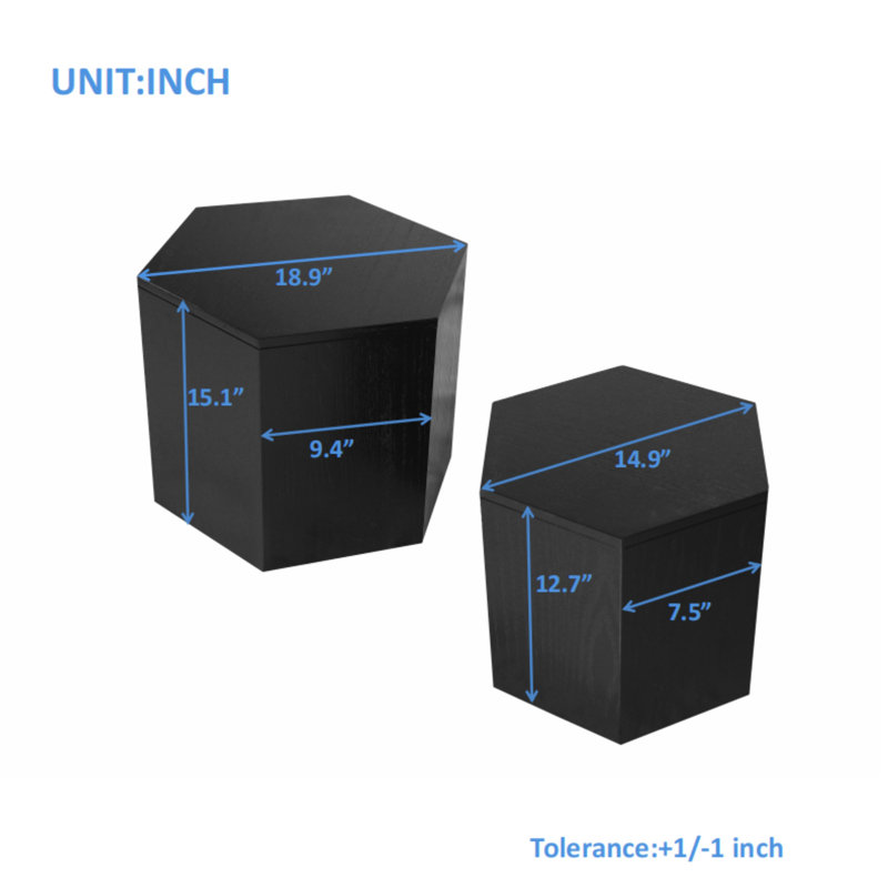 Coffee Tables, Black
